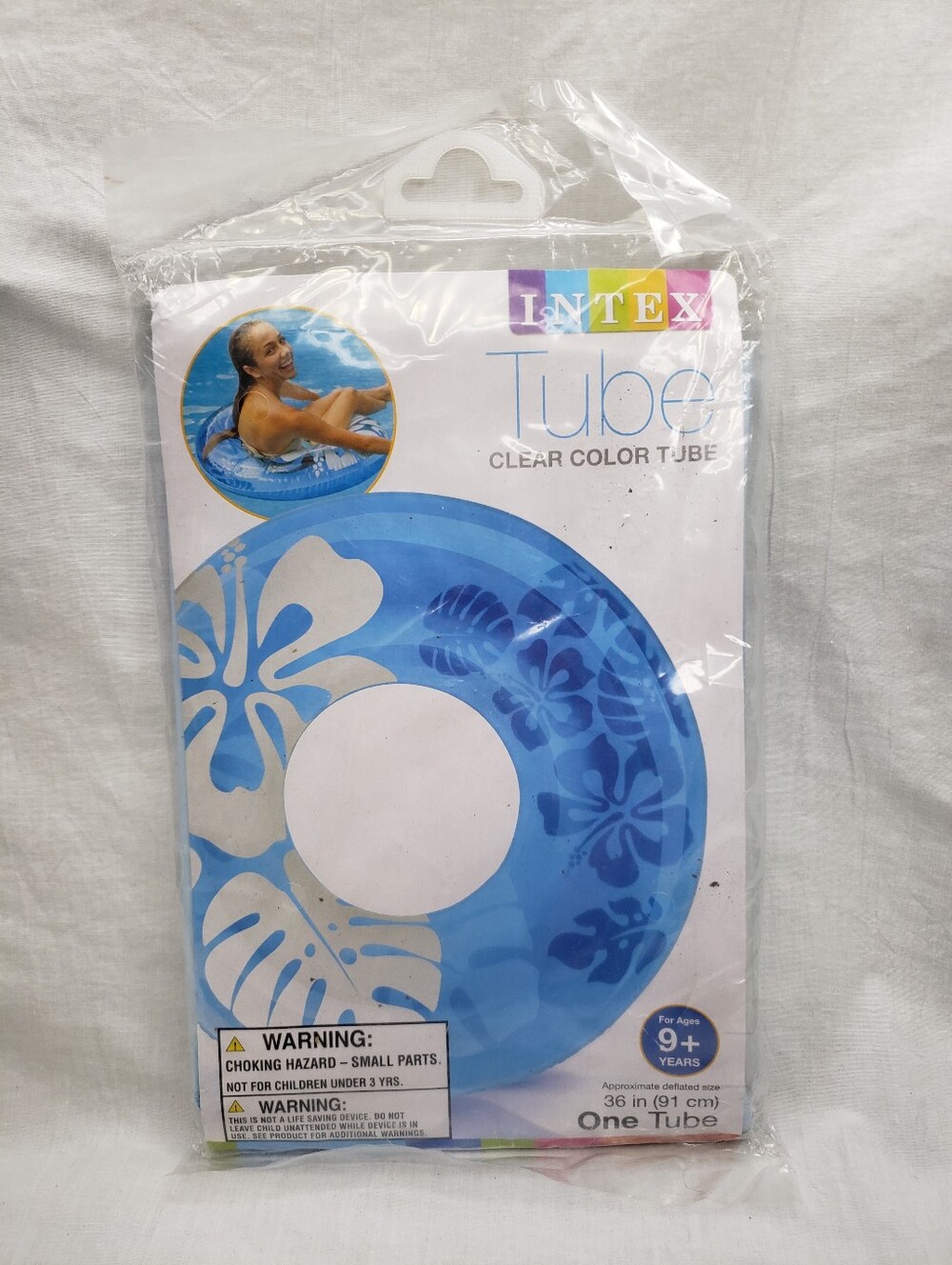 Intex Inflatable Blue Swimming Tube 36 Inches